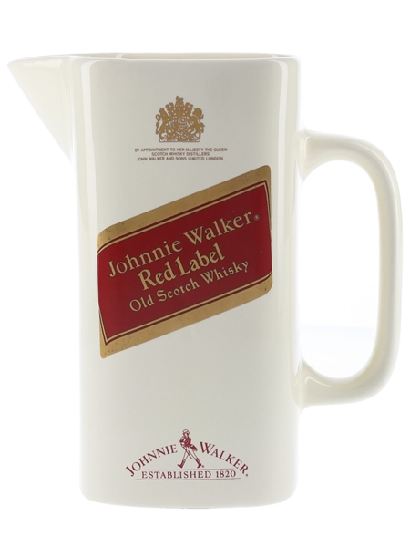 Johnnie Walker Red Label Water Jug Wade PDM 16.5cm Tall