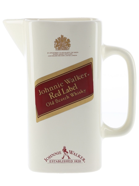 Johnnie Walker Red Label Water Jug Wade PDM 16.5cm Tall
