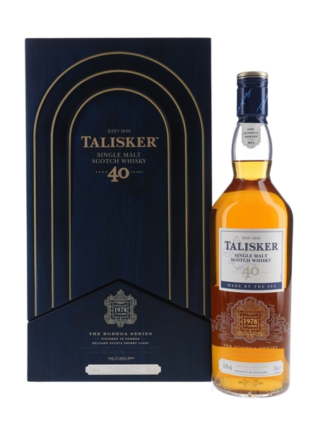 Talisker 1978 40 Year Old Bodega Series No.1 70cl / 50%