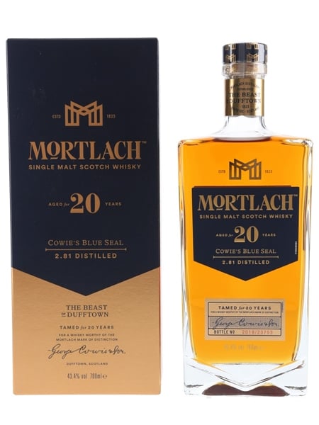 Mortlach 20 Year Old Cowie's Blue Seal 70cl / 43.4%