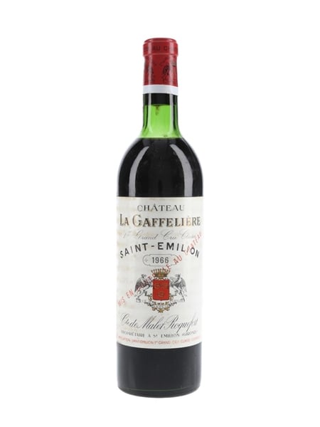 Chateau La Gaffeliere 1966 Saint Emilion Grand Cru Classe 75cl