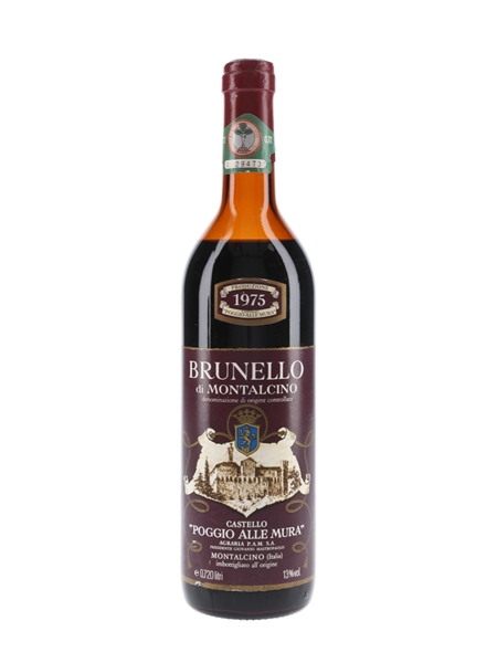 Brunello Di Montalcino 1975 - Lot 95823 - Buy/Sell Italian Wine Online
