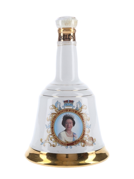 Bell's Ceramic Decanter Queen Elizabeth II 60th Birthday 75cl / 43%