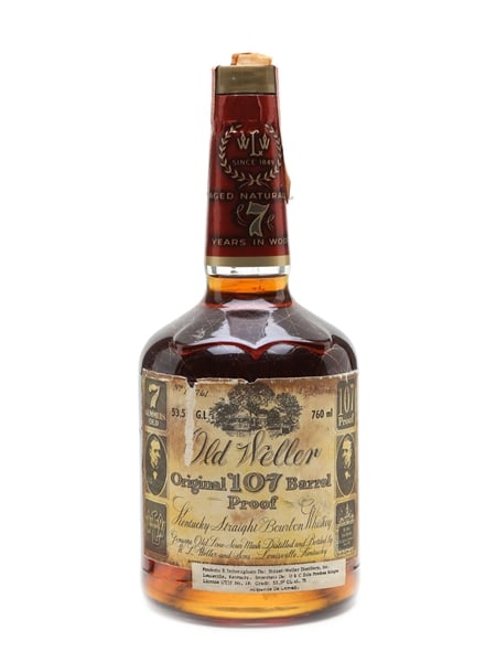 Old Weller Original 107 Proof 7 Year Old Stitzel-Weller 76cl / 53.5%