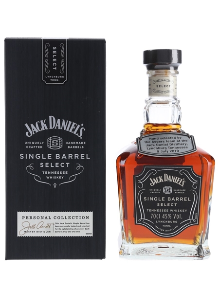 Jack Daniel's Single Barrel Select Bottled 2019 - Aspers 70cl / 45%