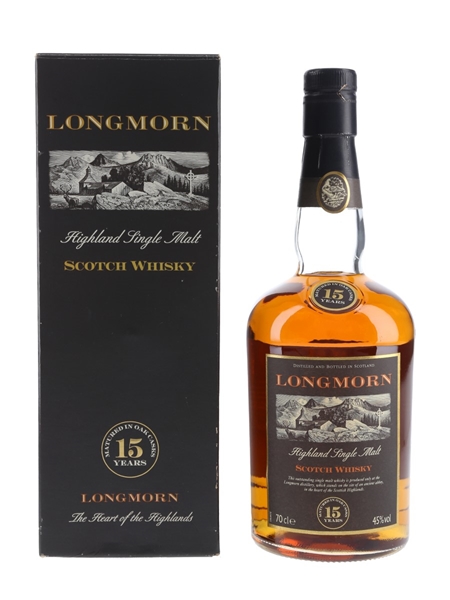 Longmorn 15 Year Old Bottled 1990s 70cl / 45%