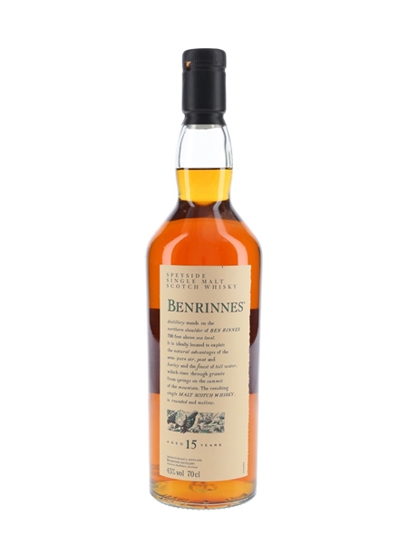 Benrinnes 15 Year Old Flora & Fauna 70cl / 43%