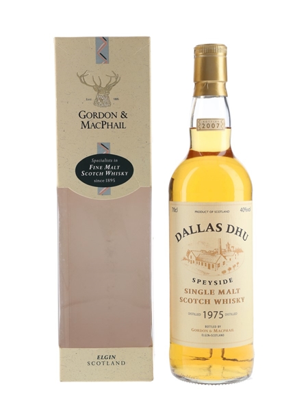 Dallas Dhu 1975 Bottled 2007 - Gordon & MacPhail 70cl / 40%