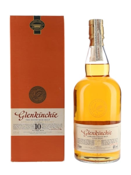 Glenkinchie 10 Year Old Bottled 1990s 100cl / 43%