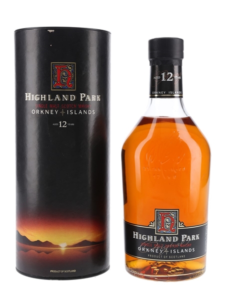 Highland Park 12 Year Old Bottled 1990s 100cl / 43%