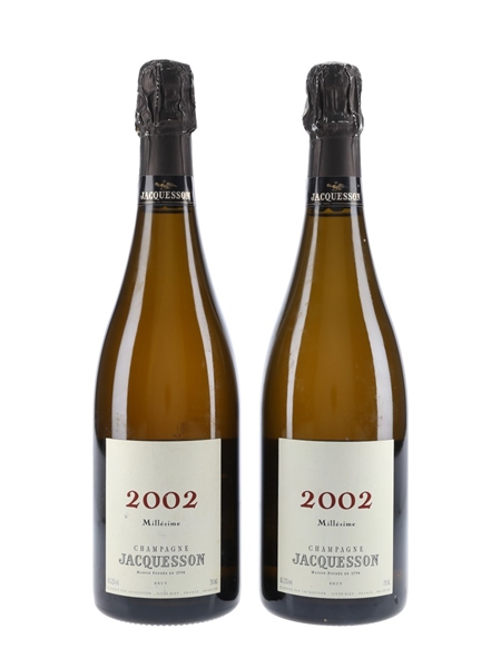 Jacquesson Vintage 2002 Disgorged 2011 2 x 75cl / 12%