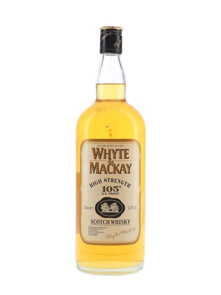 Whyte & Mackay High Strength 105 Proof  100cl / 52.5%