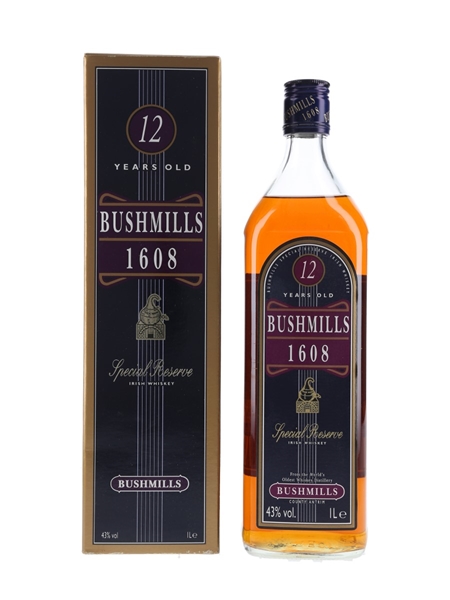 Bushmills 1608 Special Reserve 12 Year Old 100cl / 43%