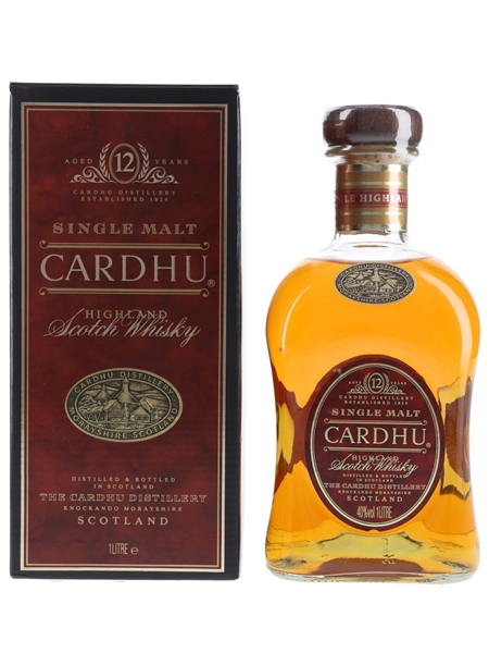 Cardhu 12 Year Old Bottled 1990s 100cl / 40%