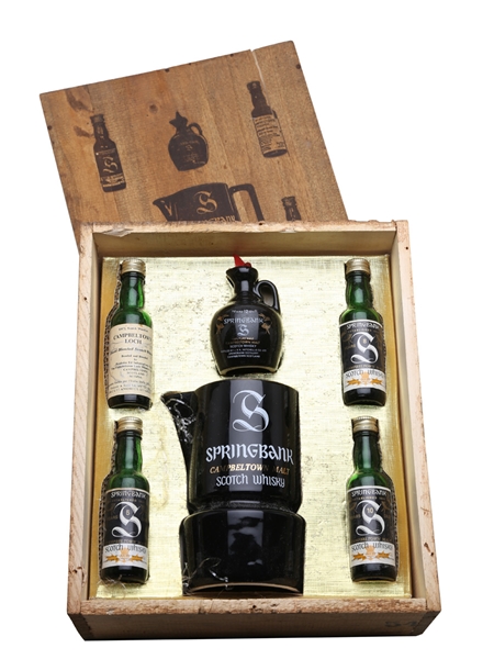 Springbank Miniatures & Jug Set Bottled 1970s 5 x 5cl