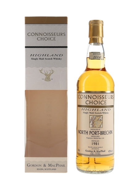 North Port Brechin 1981 Connoisseurs Choice Bottled 2006 - Gordon & MacPhail 70cl / 43%