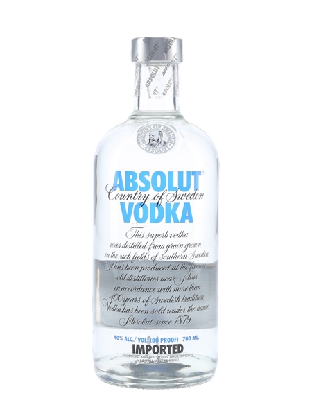 Absolut Vodka  70cl / 40%