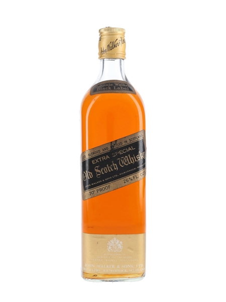 Johnnie Walker Black Label Bottled 1970s 75.7cl / 40%