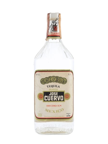 Jose Cuervo Blanco Bottled 1970s - Wax & Vitale 75cl / 38%