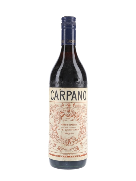 Carpano Vermouth Classico Bottled 1970s 100cl / 16.3%