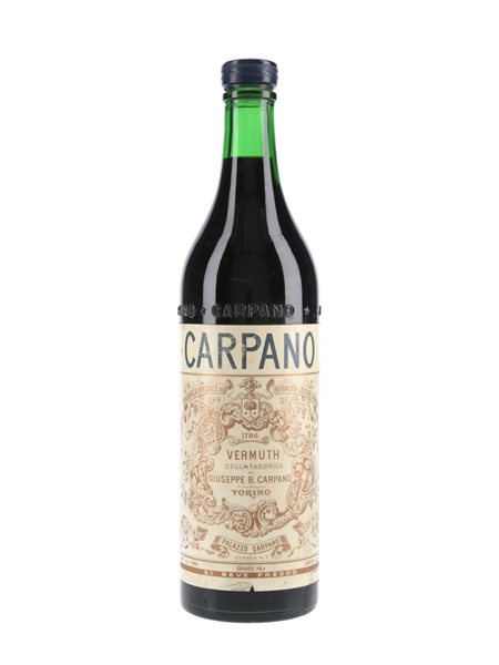 Carpano Vermuth Bottled 1960s 100cl / 16.5%