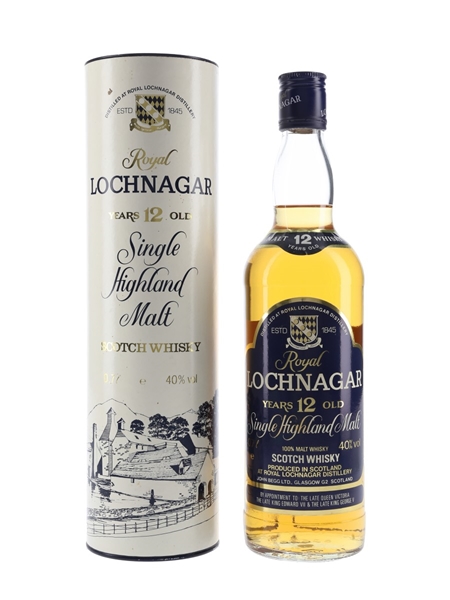 Royal Lochnagar 12 Year Old Bottled 1990s 70cl / 40%