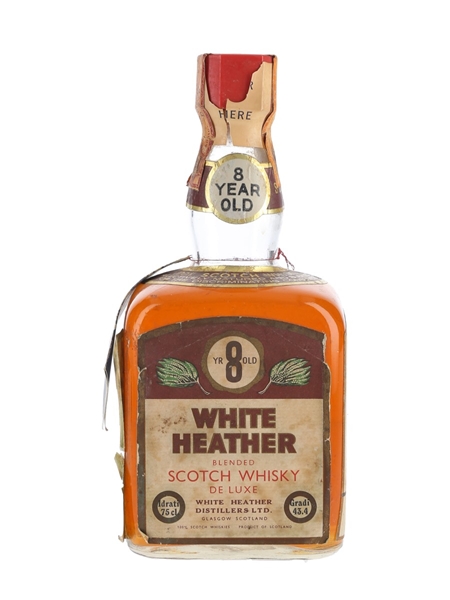 White Heather 8 Year Old Bottled 1960s-1970s - Rinaldi 75cl / 43.4%