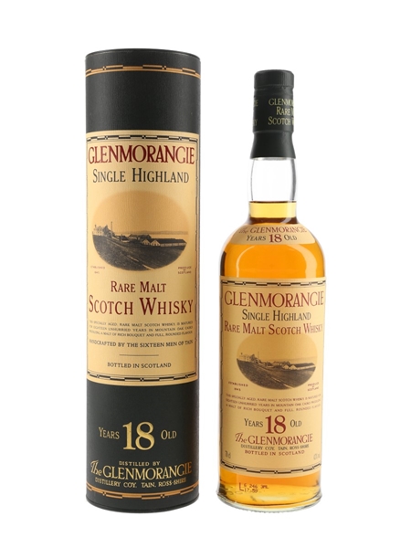 Glenmorangie 18 Year Old Bottled 1990s 70cl / 43%