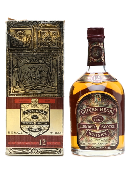 Chivas Regal 12 Years Old Bottled 1970s 75cl