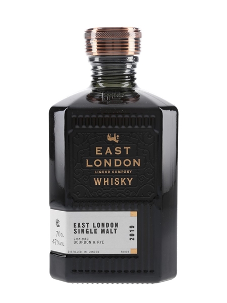 East London Liquor Company Whisky Bottled 2019 70cl / 47%