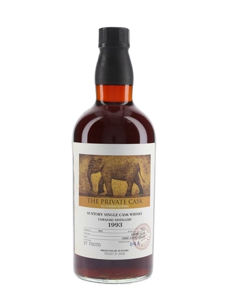 Yamazaki 1993 The Private Cask 3T70070 Bottled 2012 - La Maison du Whisky 70cl / 57.5%