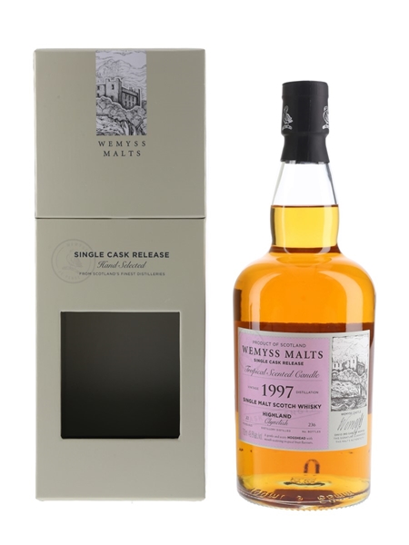 Clynelish 1997 22 Year Old Single Cask Wemyss Malts 70cl / 49.8%