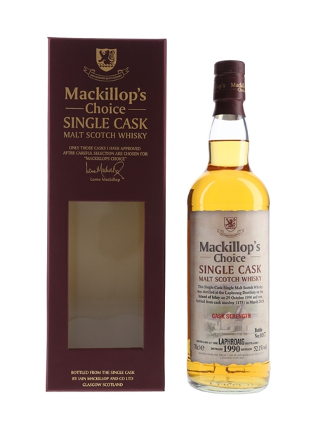 Laphroaig 1990 Mackillop's Choice Bottled 2013 70cl / 52.1%