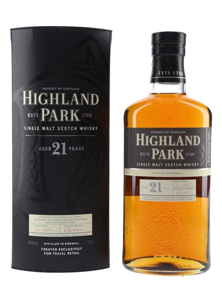 Highland Park 21 Year Old Travel Retail Exclusive 70cl / 40%