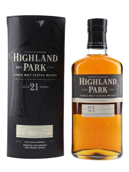 Highland Park 21 Year Old Travel Retail Exclusive 70cl / 40%