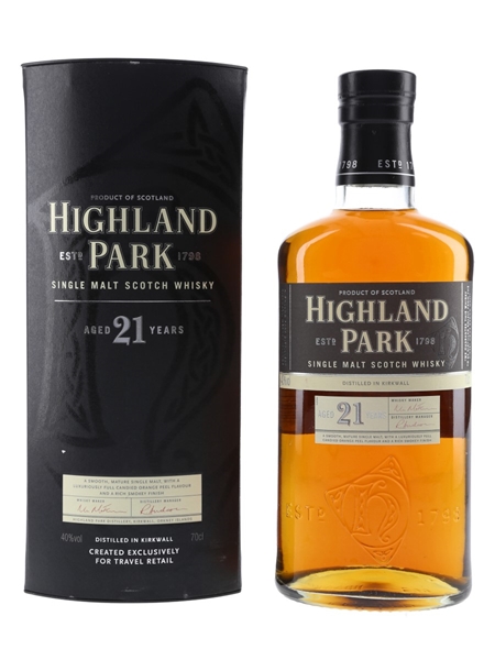 Highland Park 21 Year Old Travel Retail Exclusive 70cl / 40%