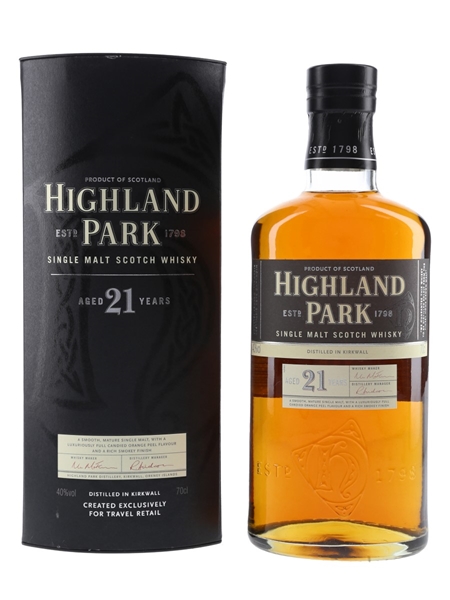 Highland Park 21 Year Old Travel Retail Exclusive 70cl / 40%