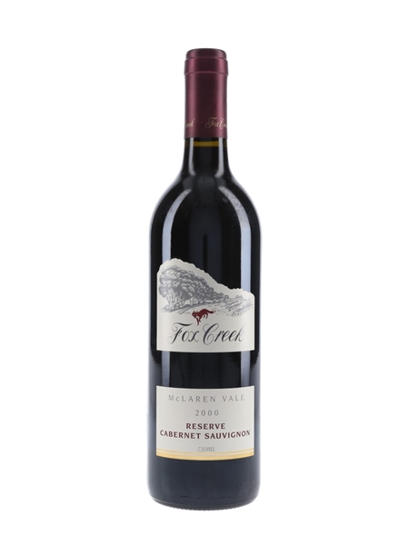 Fox Creek Reserve Cabernet Sauvignon 2000 McLaren Vale 75cl / 14%