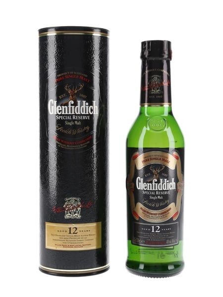 Glenfiddich 12 Year Old Special Reserve Old Presentation 35cl / 40%