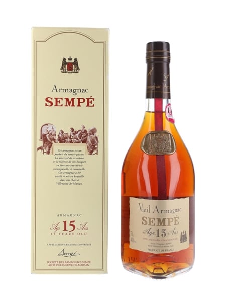 Sempe 15 Year Old Armagnac  70cl / 40%