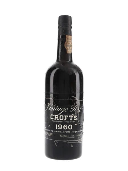 Croft's 1960 Vintage Port Bottled 1962 75cl