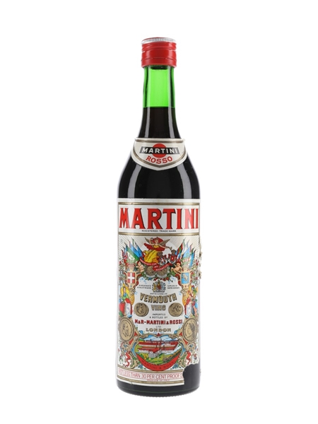 Martini Rosso Vermouth Bottled 1970s 75cl / 17%