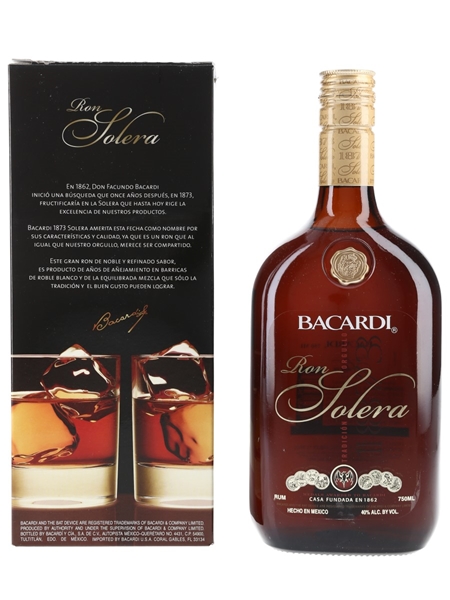 Bacardi Solera 1873  75cl / 40%