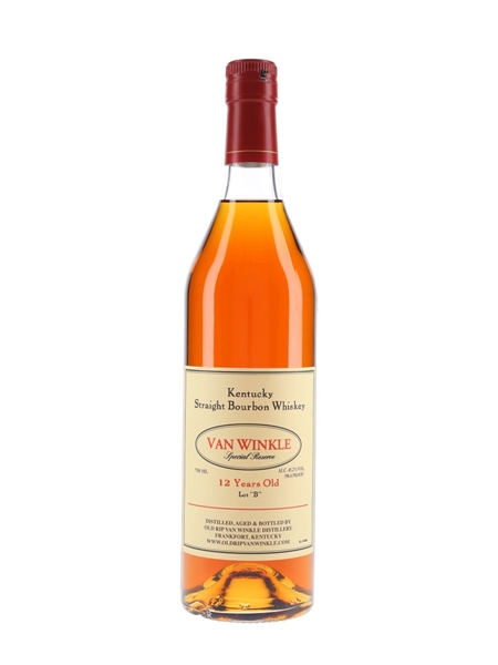 Van Winkle 12 Year Old Lot 'B'  75cl / 45.2%