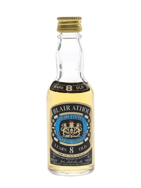 Blair Athol 8 Year Old Bottled 1970s 5cl / 40%