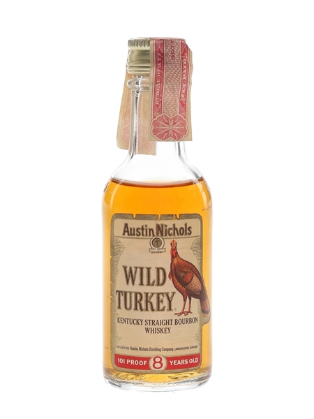 Wild Turkey 8 Year Old 101 Proof Bottled 1970s 5cl / 50.5%