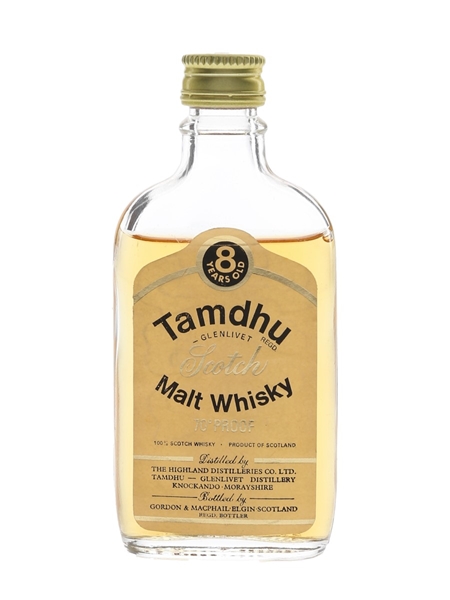 Tamdhu 8 Year Old Bottled 1970s - Gordon & MacPhail 5cl / 40%