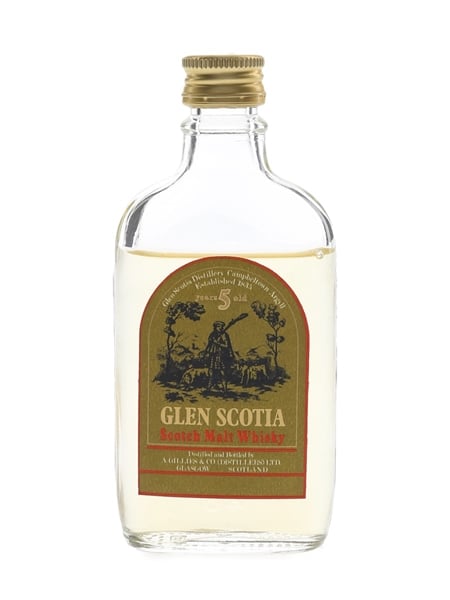 Glen Scotia 5 Year Old Bottled 1960s-1970s 5cl