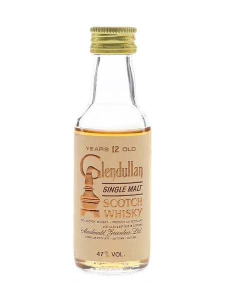Glendullan 12 Year Old Bottled 1980s 5cl / 47%