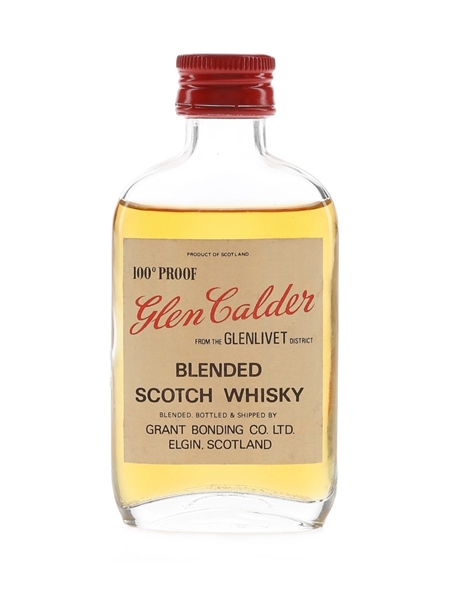 Glen Calder 100 Proof Bottled 1960s-1970s 5cl / 57%